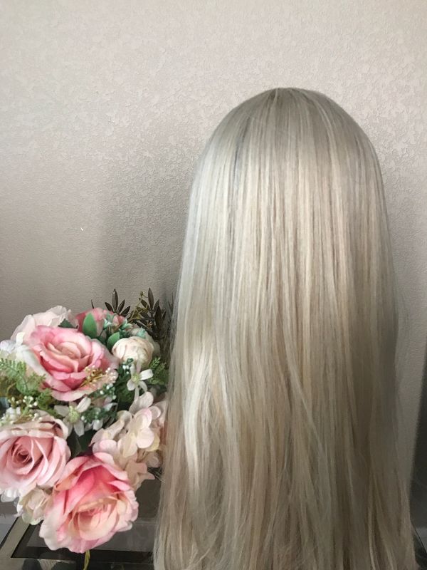 26" Tail Micro Curl Long Wig With Bangs