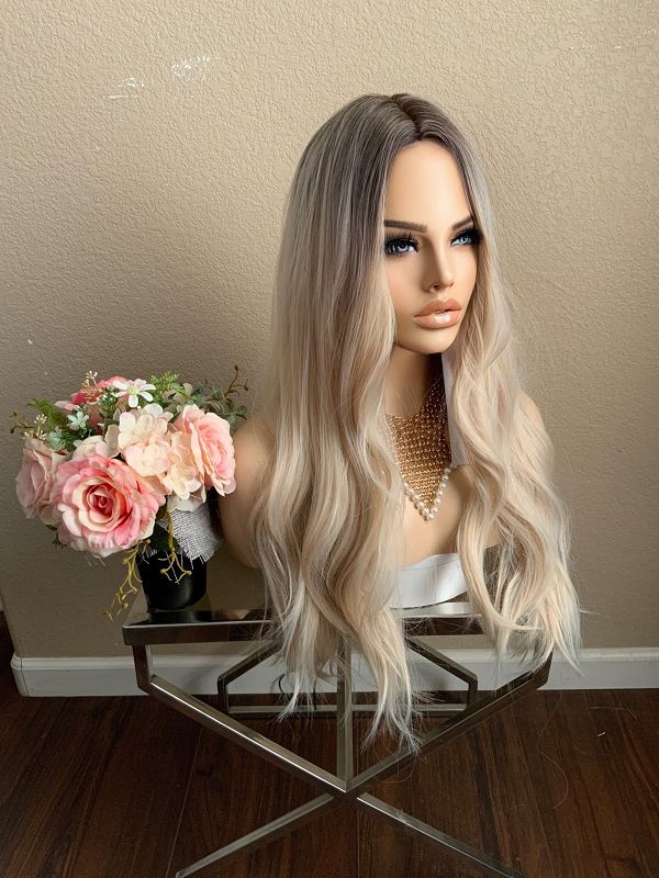 26" Omber Long Curly Wig