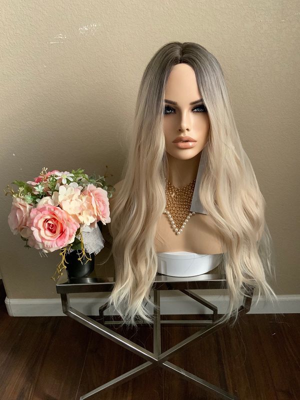 26" Omber Long Curly Wig