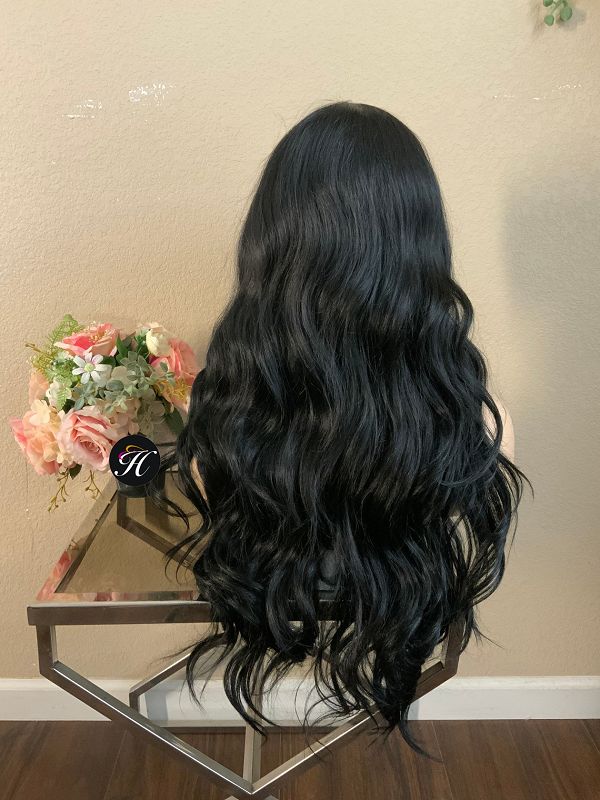 26" Long Curly Small Lace Front Wig