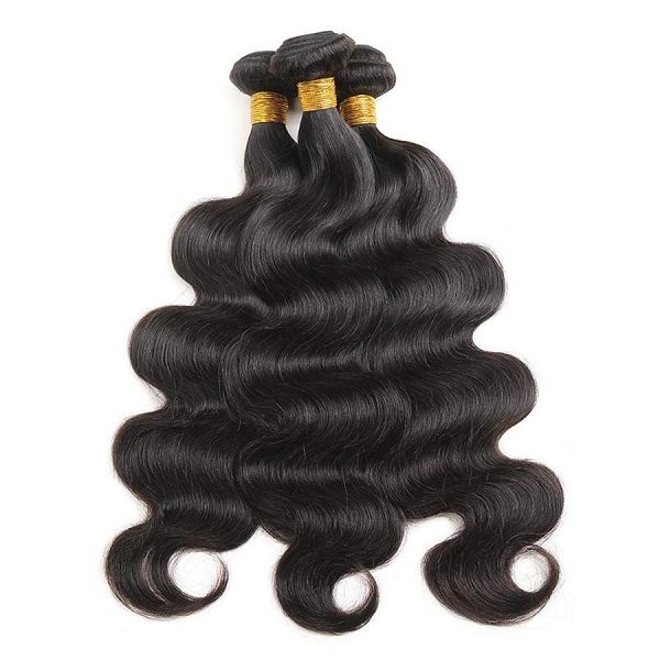9A Natural Color Body Wave 100% Human Hair 3 Bundles Deal -Wig Style