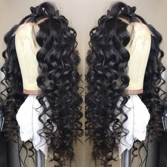 13*4 Loose Wave Lace Front Big Heatless Curls
