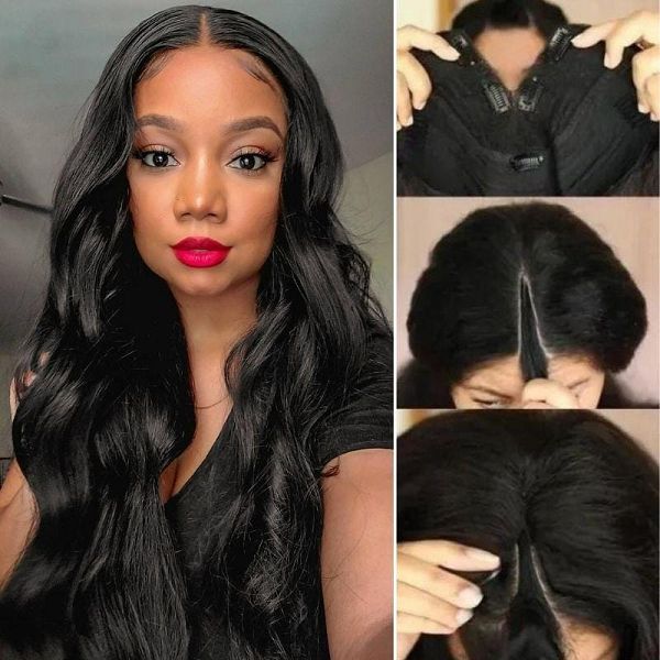 Body Wave Vpart Wigs No Leave Out Natural
