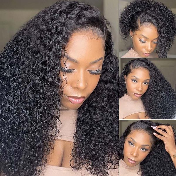 5*5 HD Invisible Lace Closure Glueless Curly
