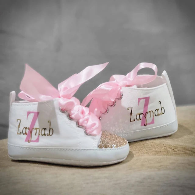 Personalized Baby Girl Name Shoes