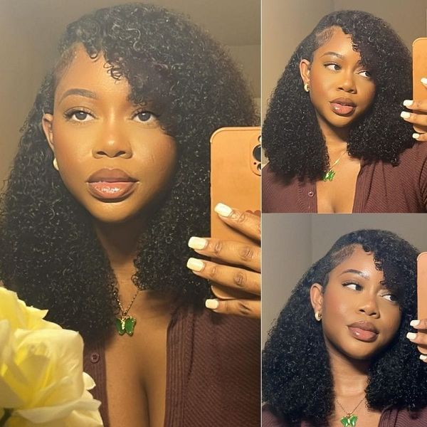 YTber Recommend 4c Kinky Curly Vpart Wigs