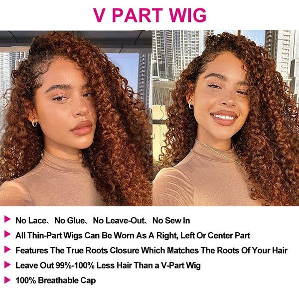 YTber Recommend Highlight Balayage Colored Curly Vpart